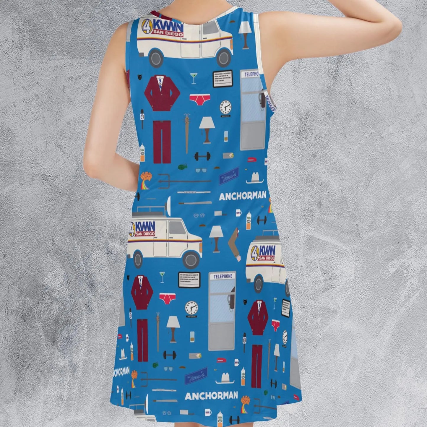 Sleeveless Dress - HFXKZNPV