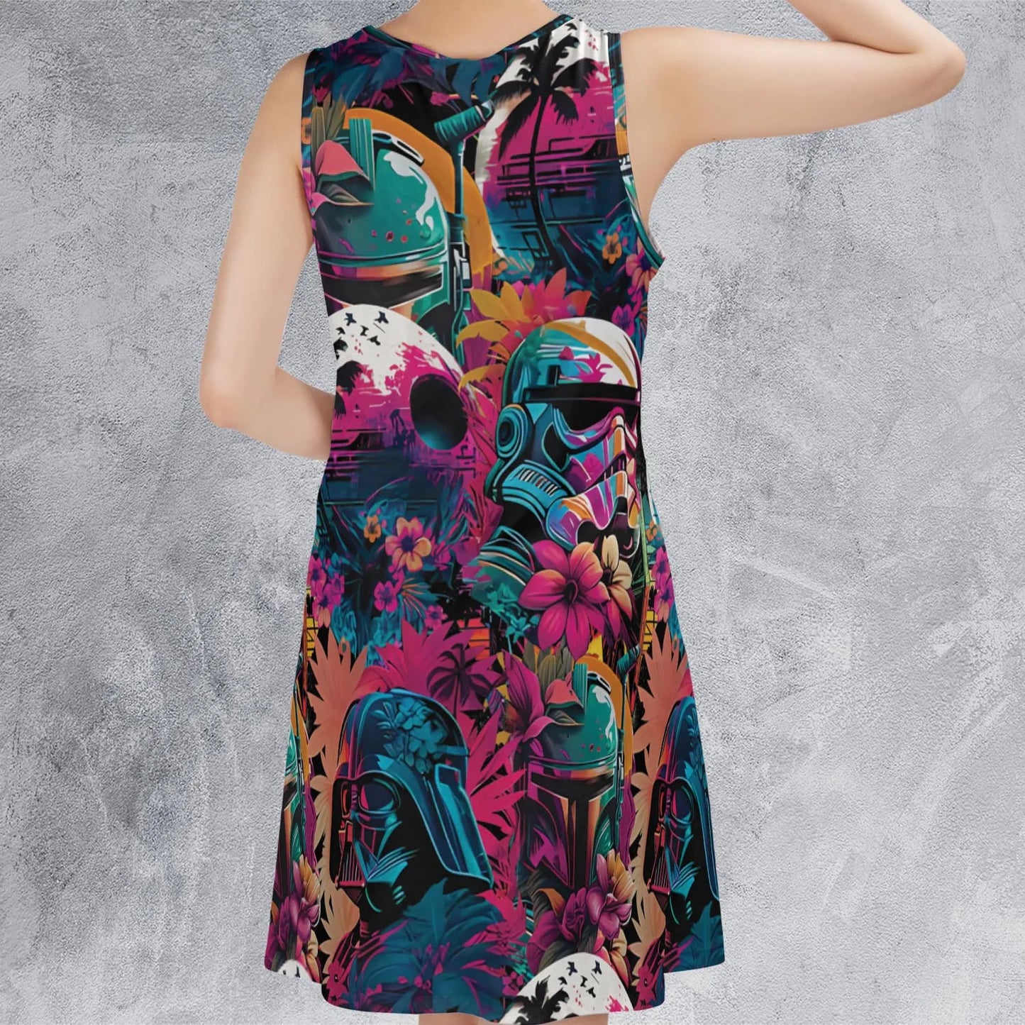 Sleeveless Dress - H3H46DKG
