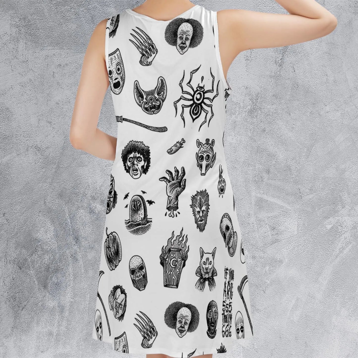 Sleeveless Dress - B7JT1TLH