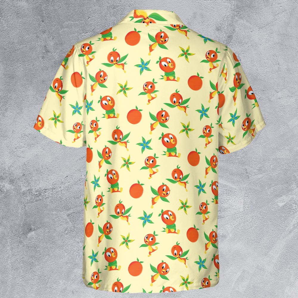 Orange and Bird - - 3