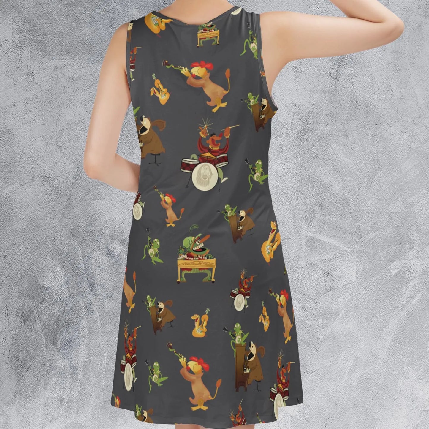 Sleeveless Dress - SKDVKHA2