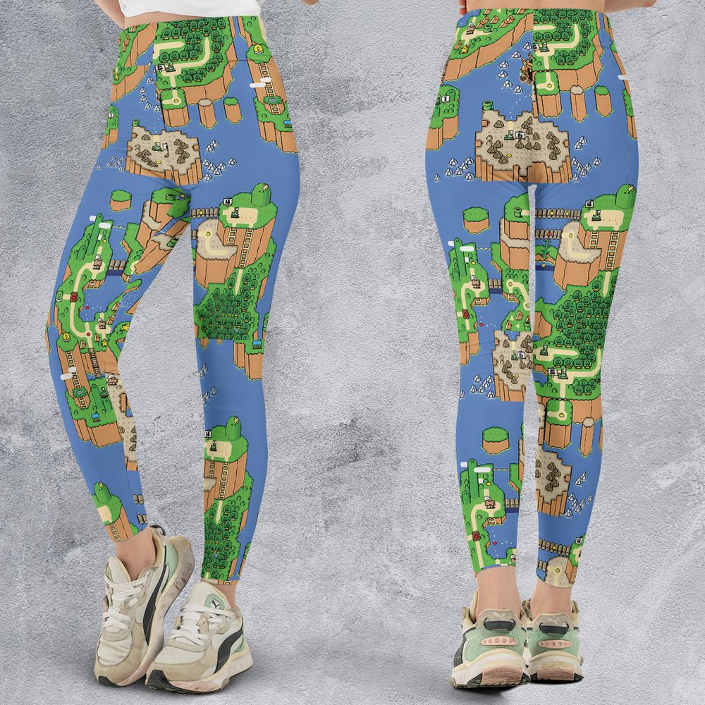 Super Mario World Map - - 3