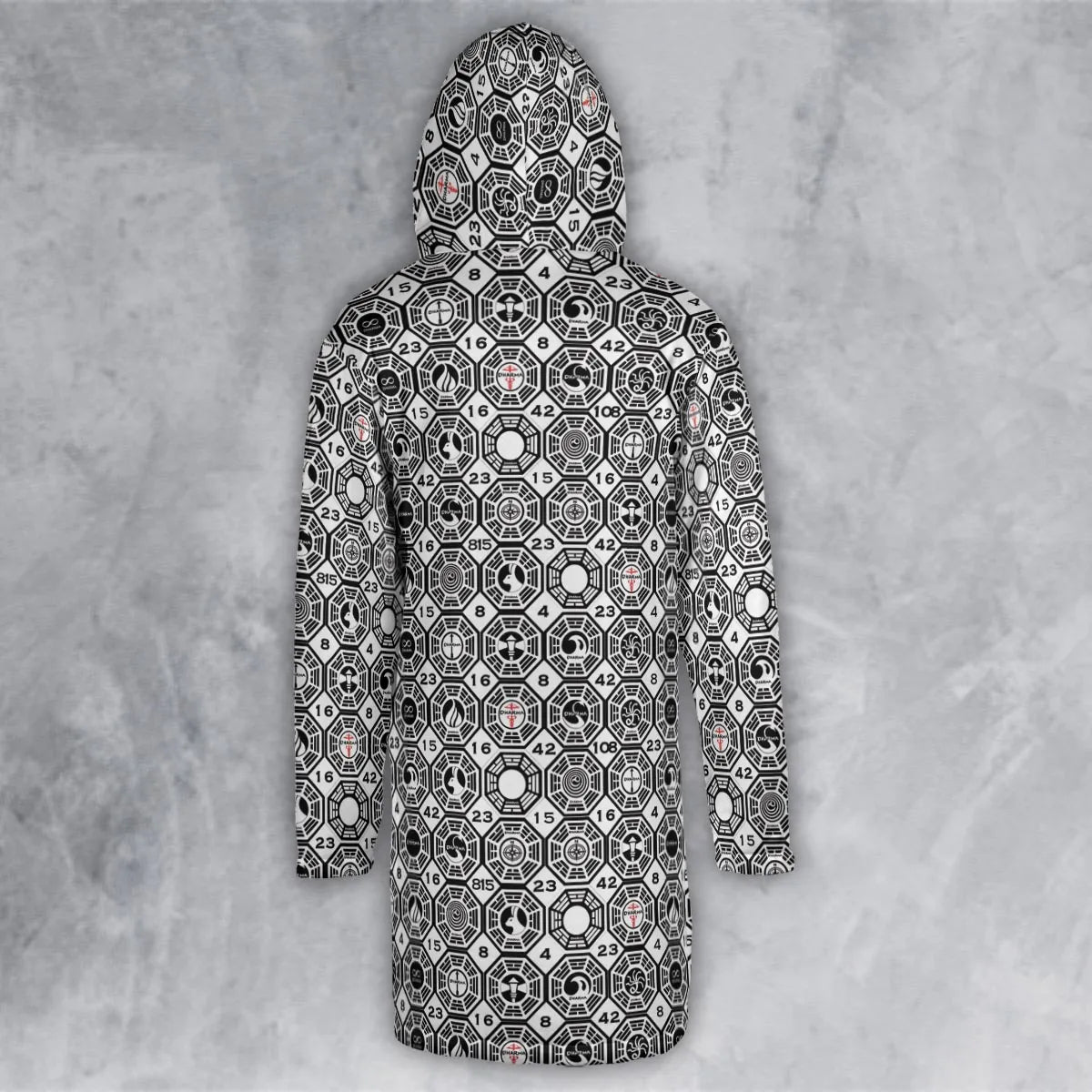 Hooded Cloak Coat - L6DT953C