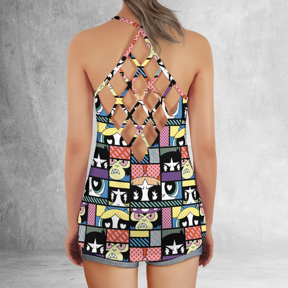 Criss Cross Tank Top - GPCARB7Y - - 3