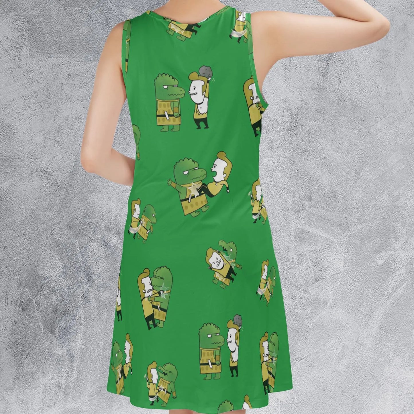 Sleeveless Dress - 4FZMWH8S