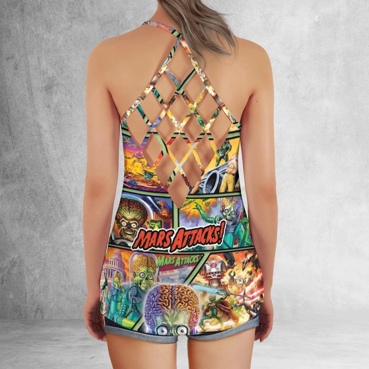 Criss Cross Tank Top - 9ALYFYSK