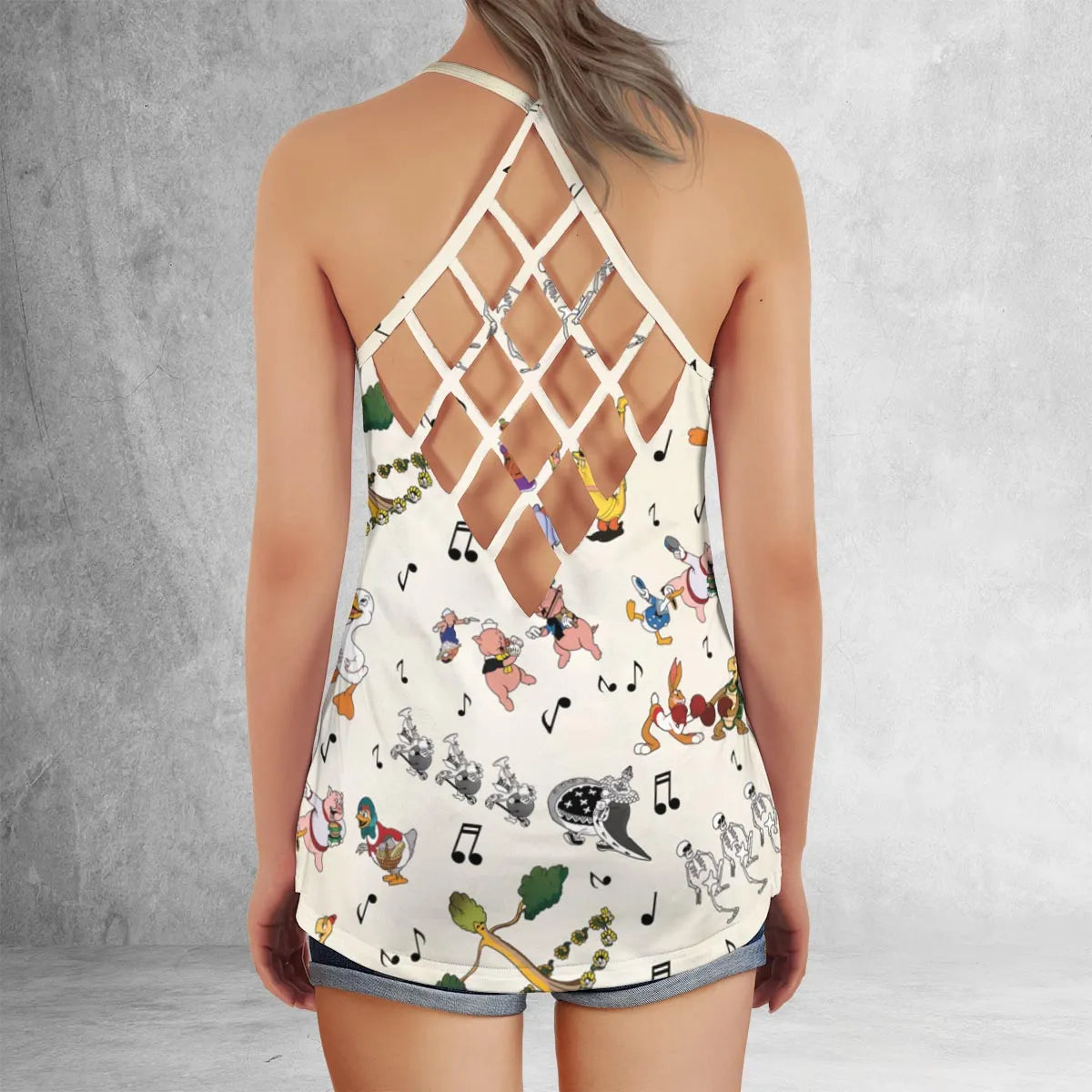 Criss Cross Tank Top - CGTZ28LL