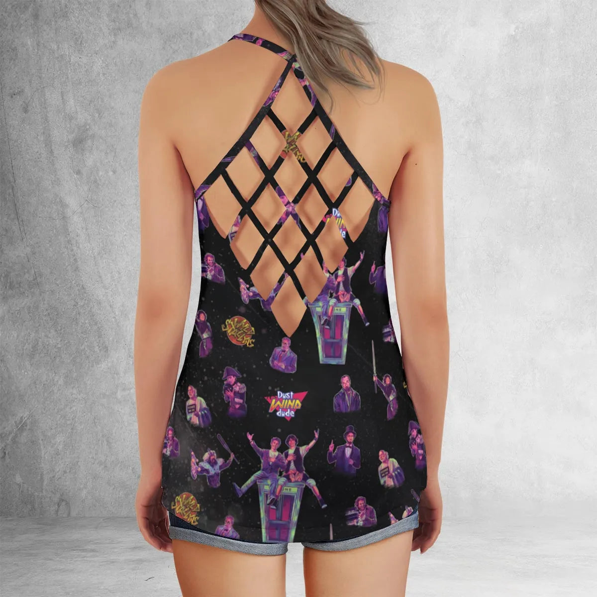 Criss Cross Tank Top - NJ1W4JZC