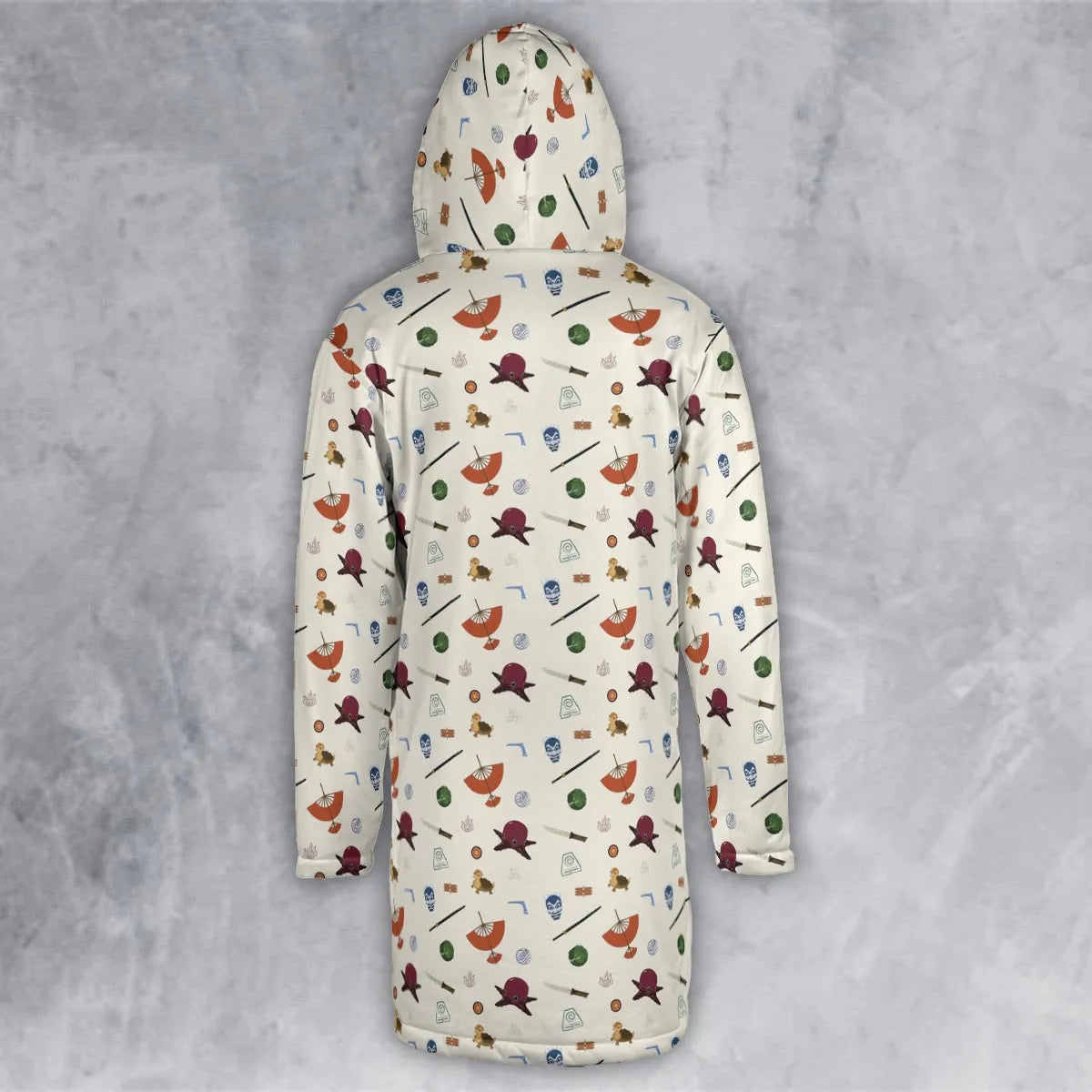 Hooded Cloak Coat - N38H2MYA