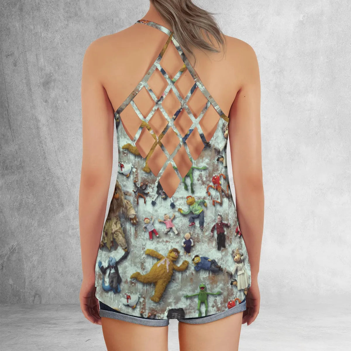 Criss Cross Tank Top - 3U9KPZ9W