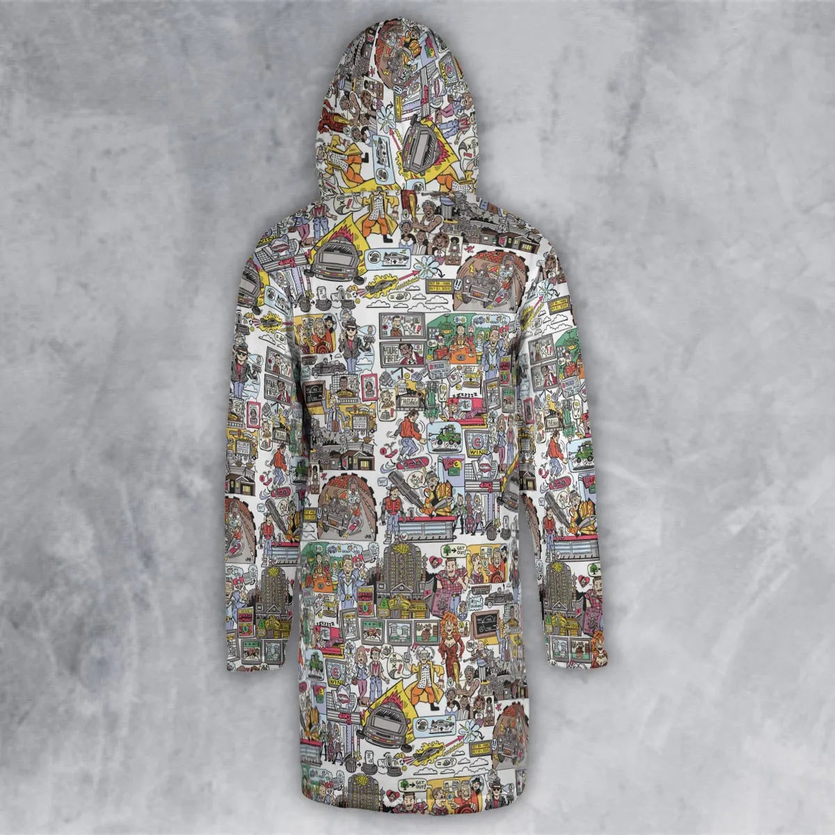 Hooded Cloak Coat - 6RLFLWPD