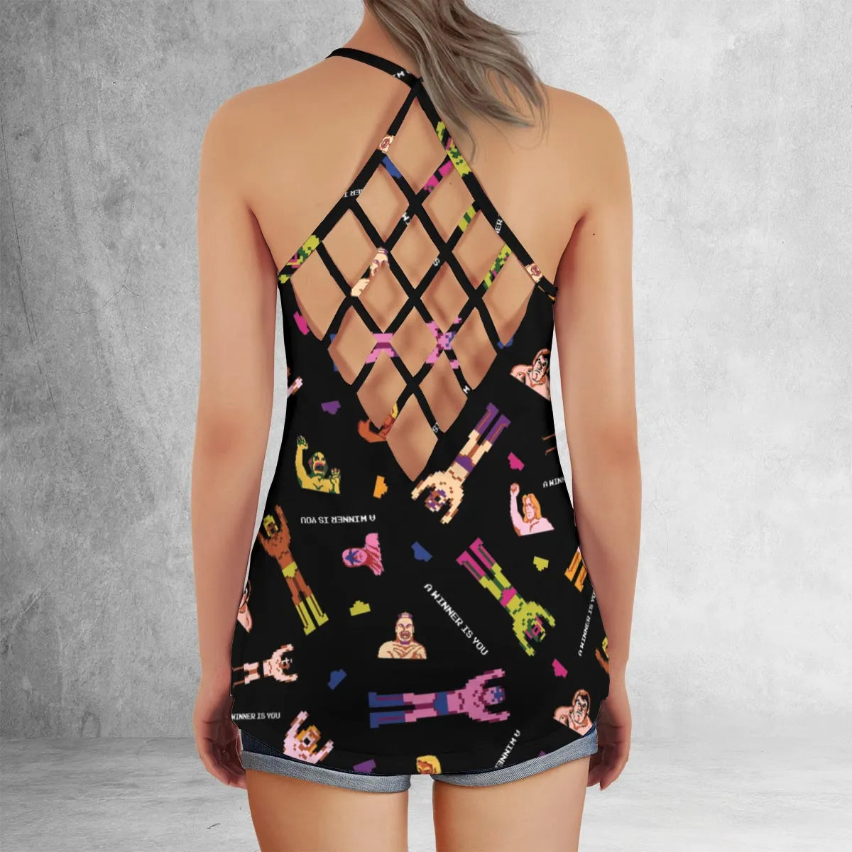 Criss Cross Tank Top - 8SSCDR1Z