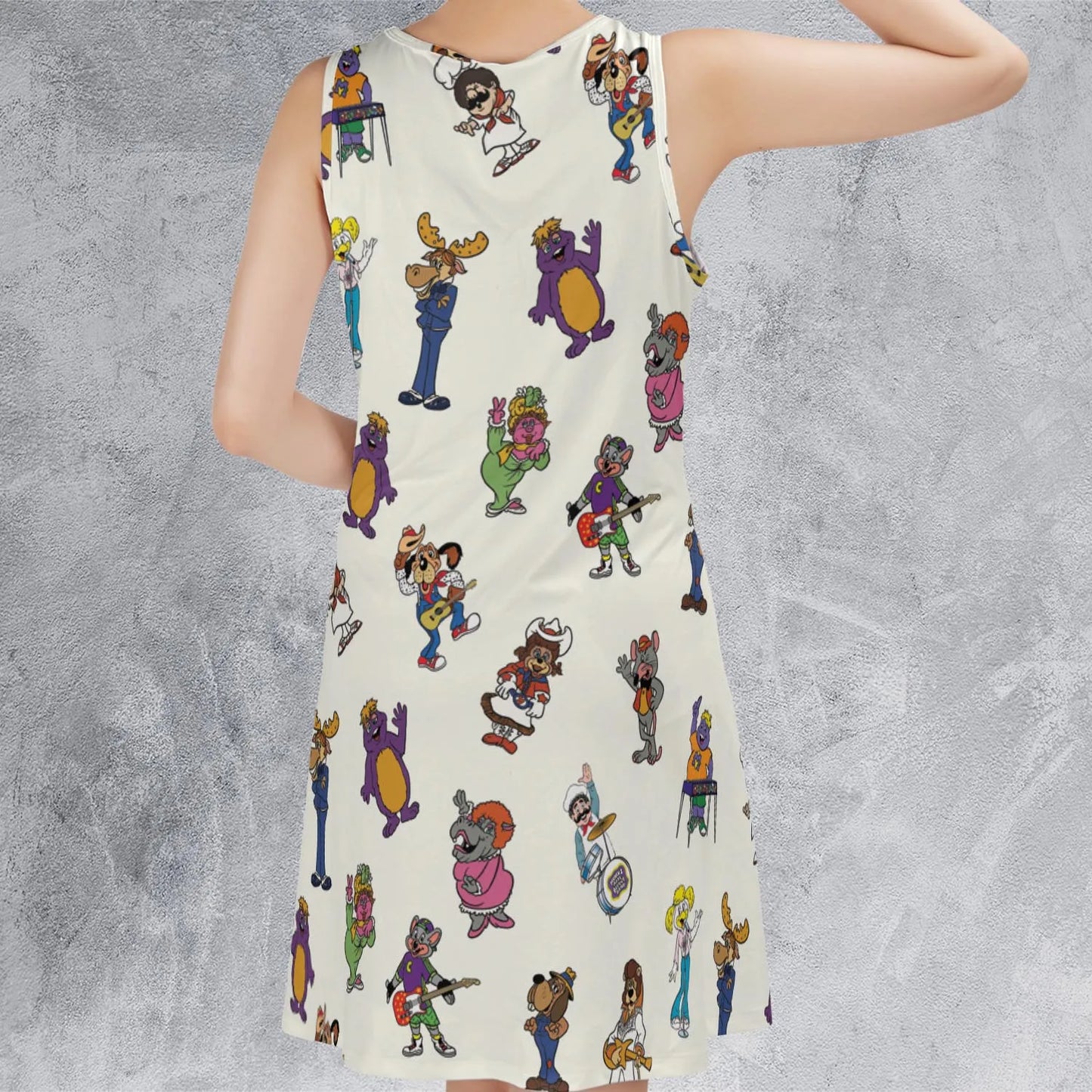 Sleeveless Dress - 3NEHH2TY