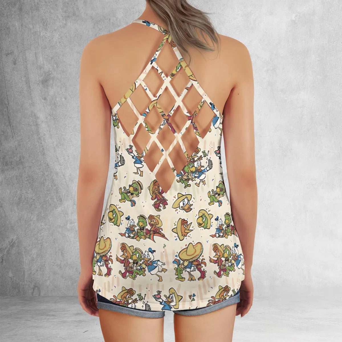 Criss Cross Tank Top - 188RKW21