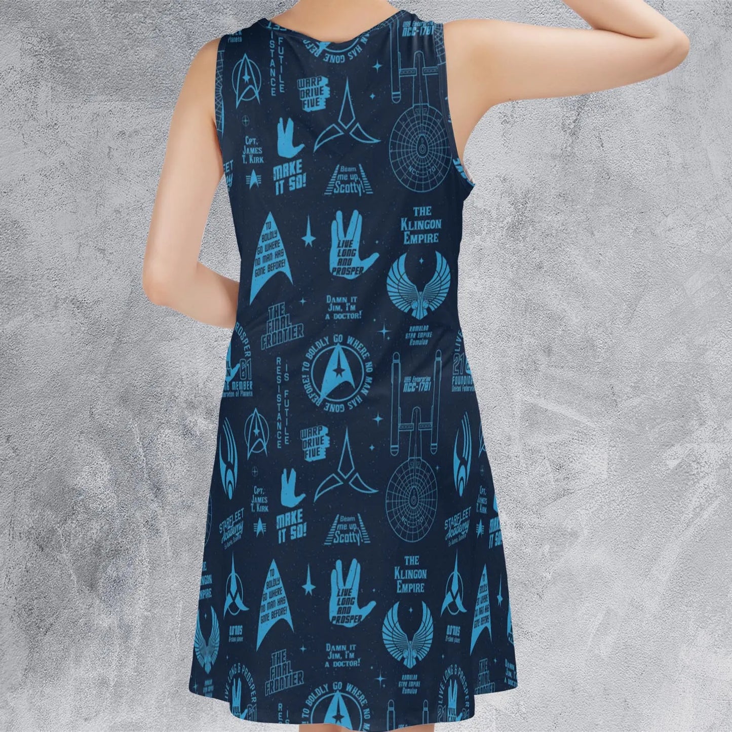 Sleeveless Dress - QXS7DGFY