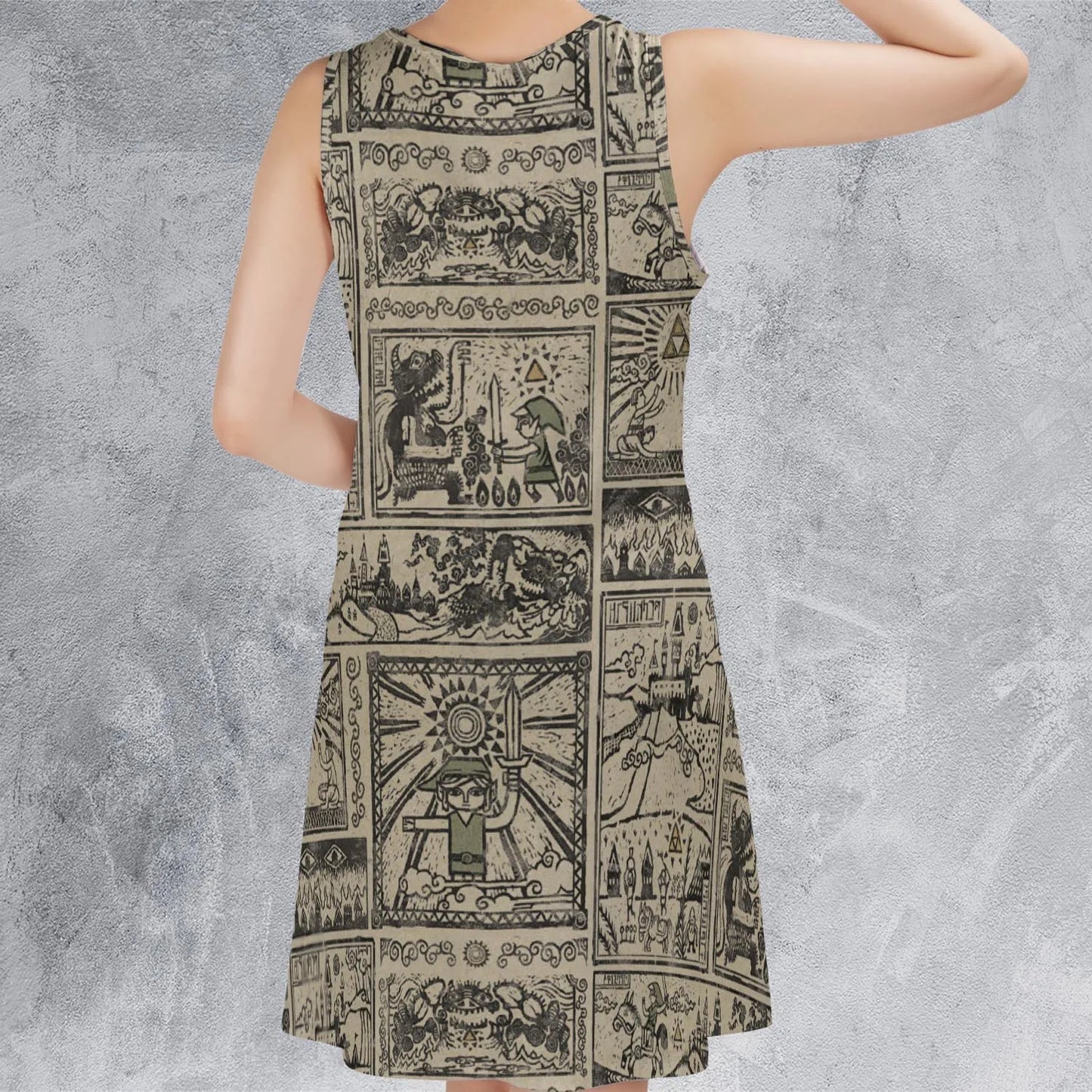 Sleeveless Dress - TNUY58BE