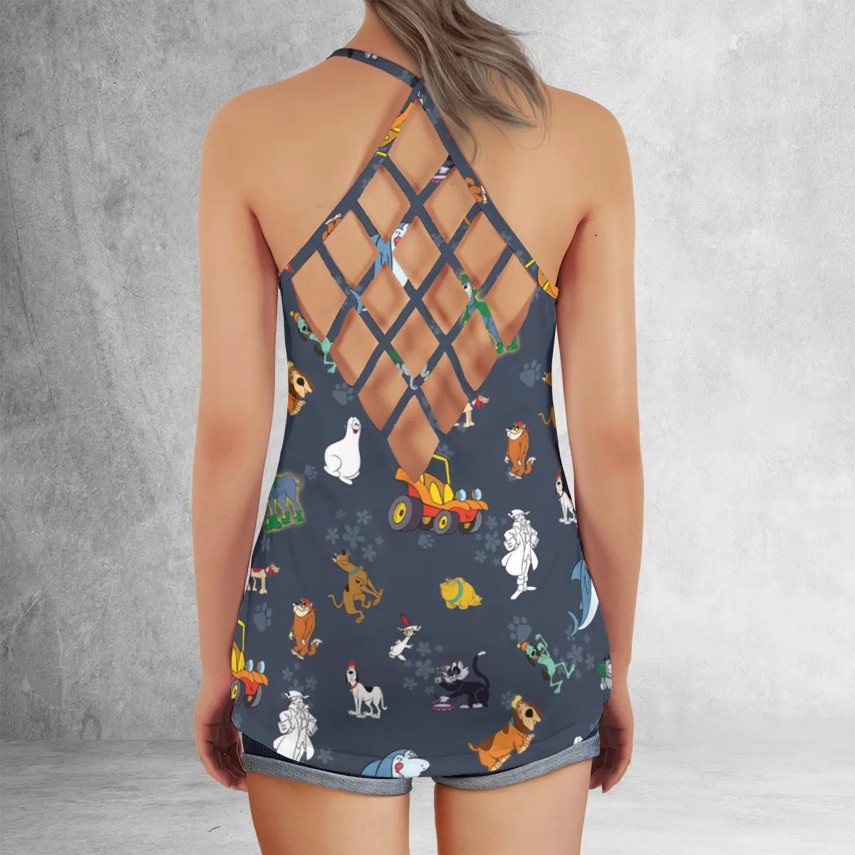 Criss Cross Tank Top - G5CSN94Z