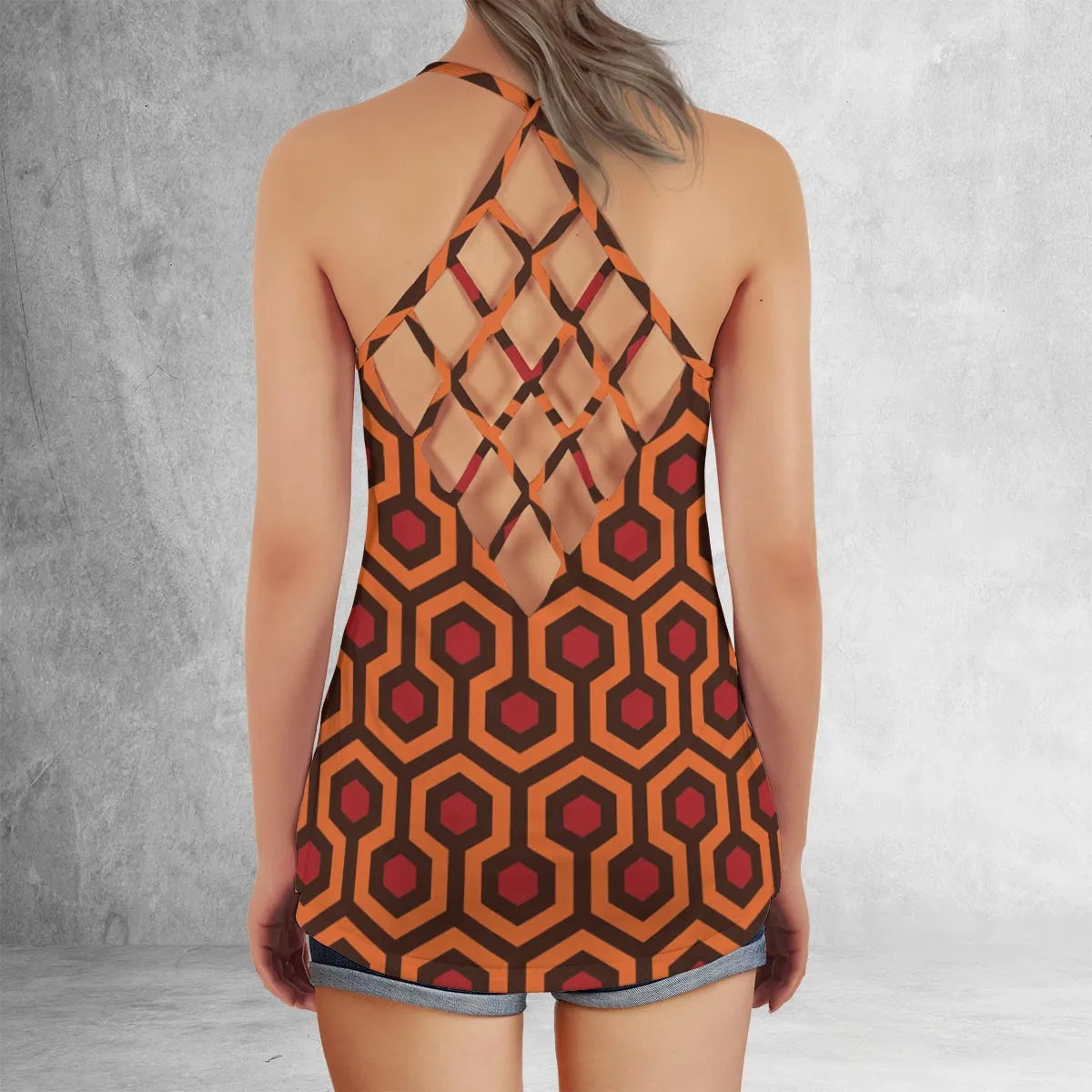 Criss Cross Tank Top - HQXT4A22