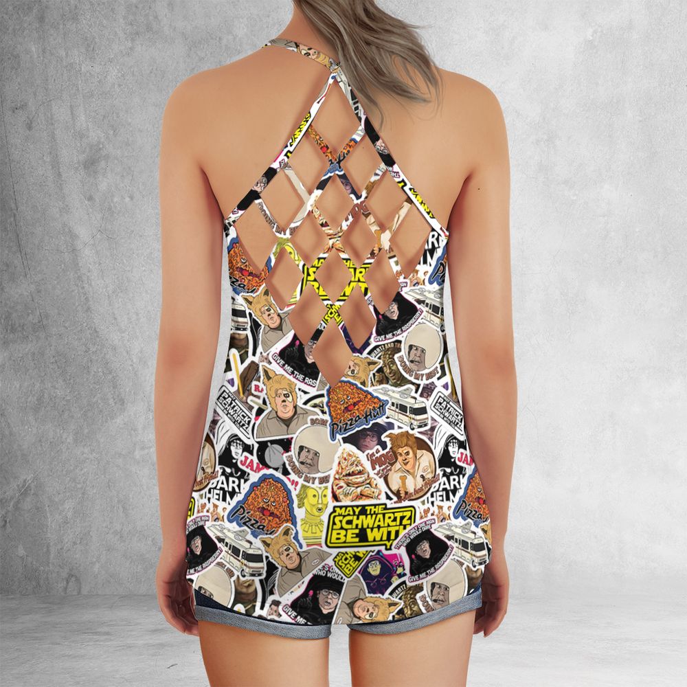 Criss Cross Tank Top - GR2DQNPJ - - 3