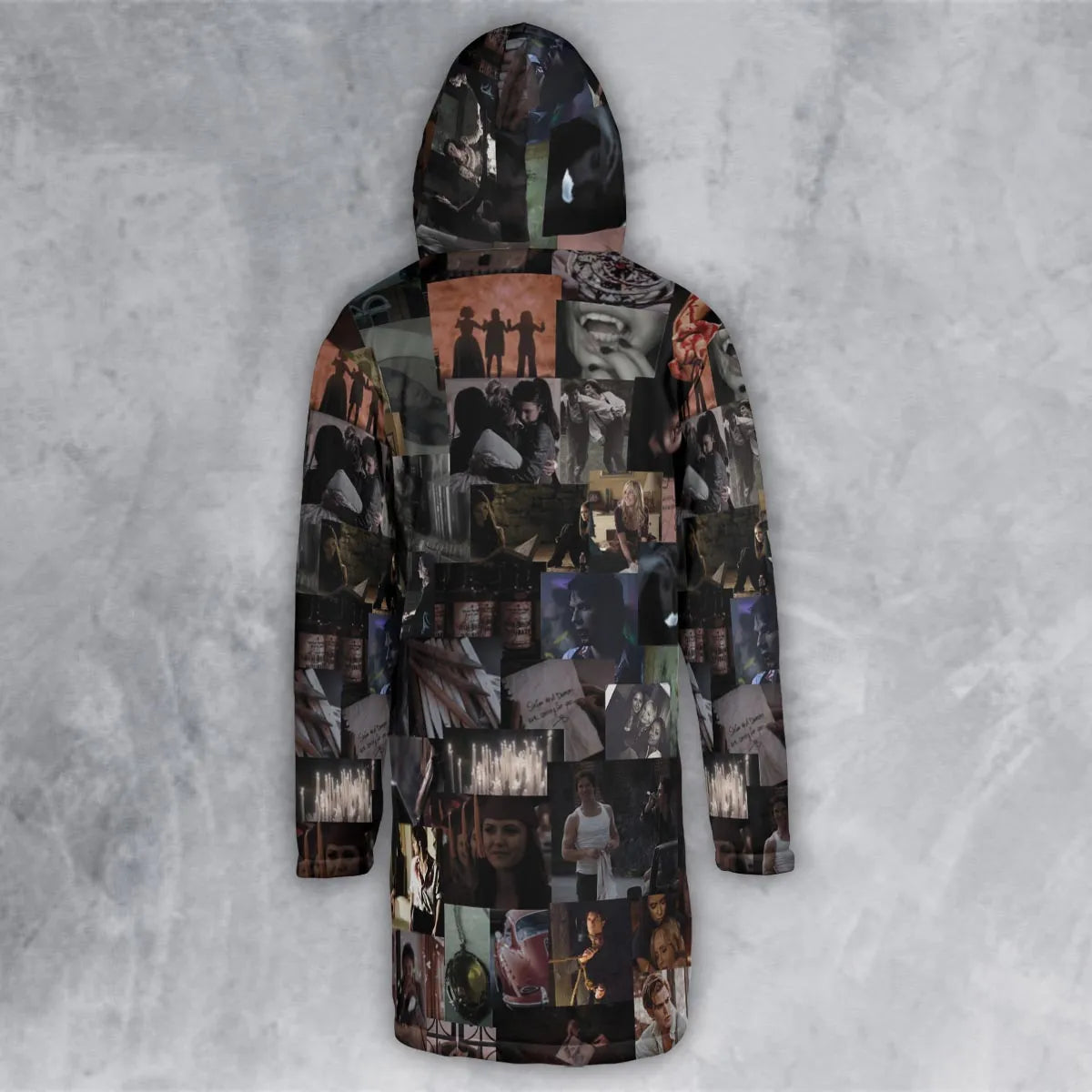 Hooded Cloak Coat - CJHD19GV