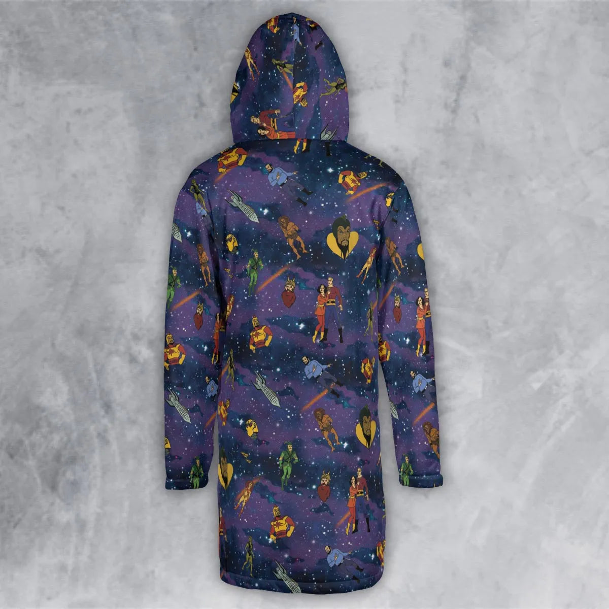 Hooded Cloak Coat - TU8ZZFJ8
