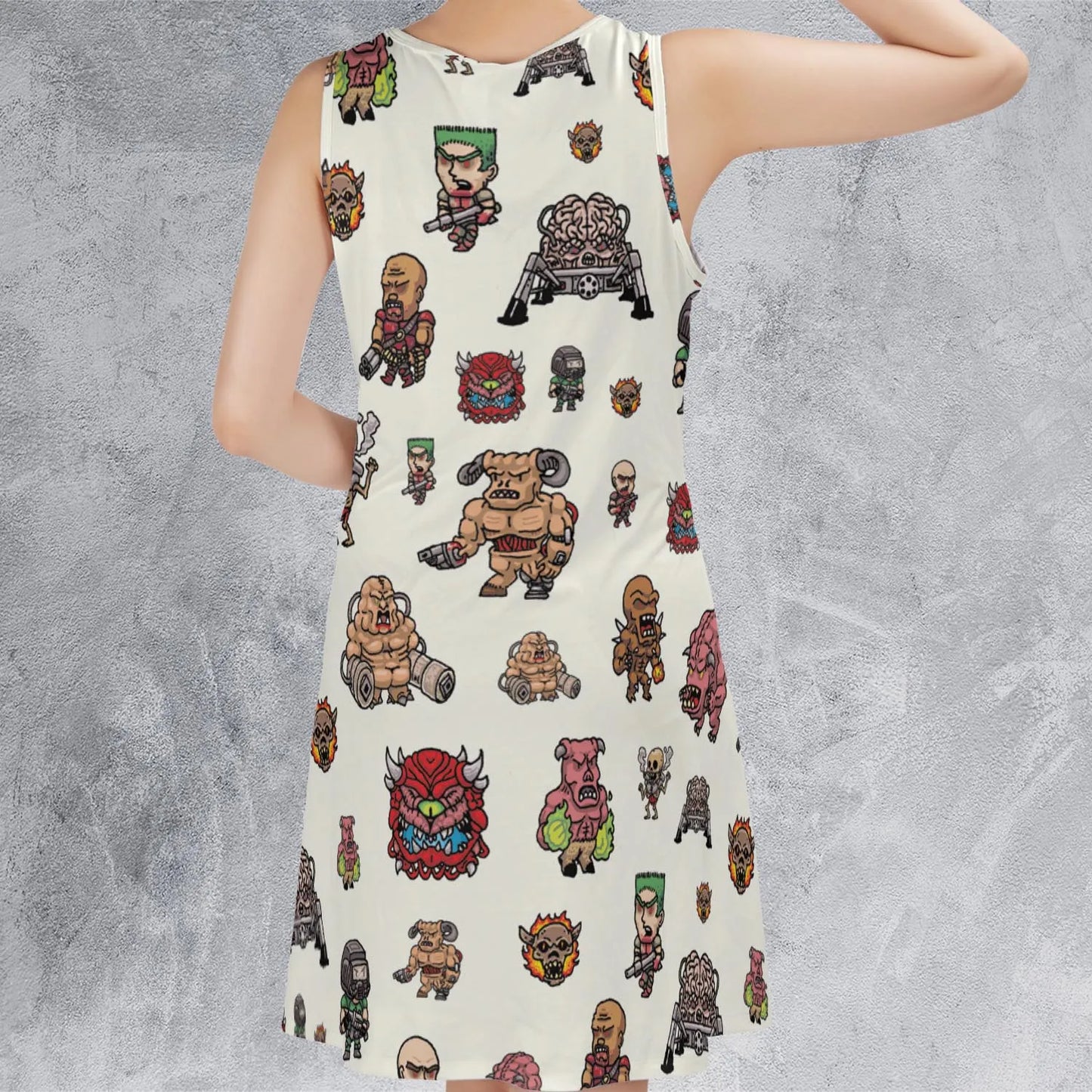 Sleeveless Dress - EQN8KHAY