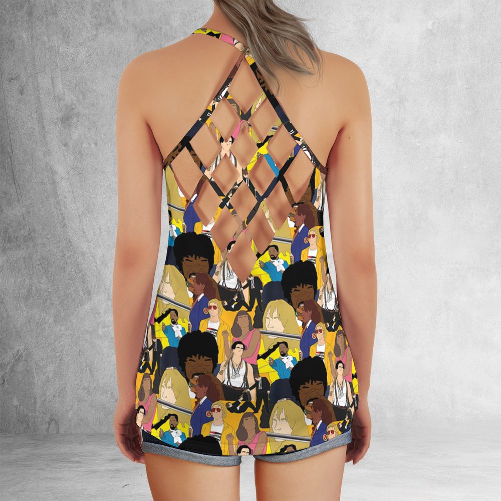 Criss Cross Tank Top - VEHY2RUR - - 3