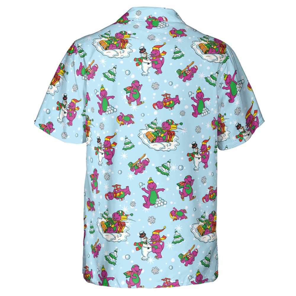 Barney and friend Hawaiian Shirt - - 3