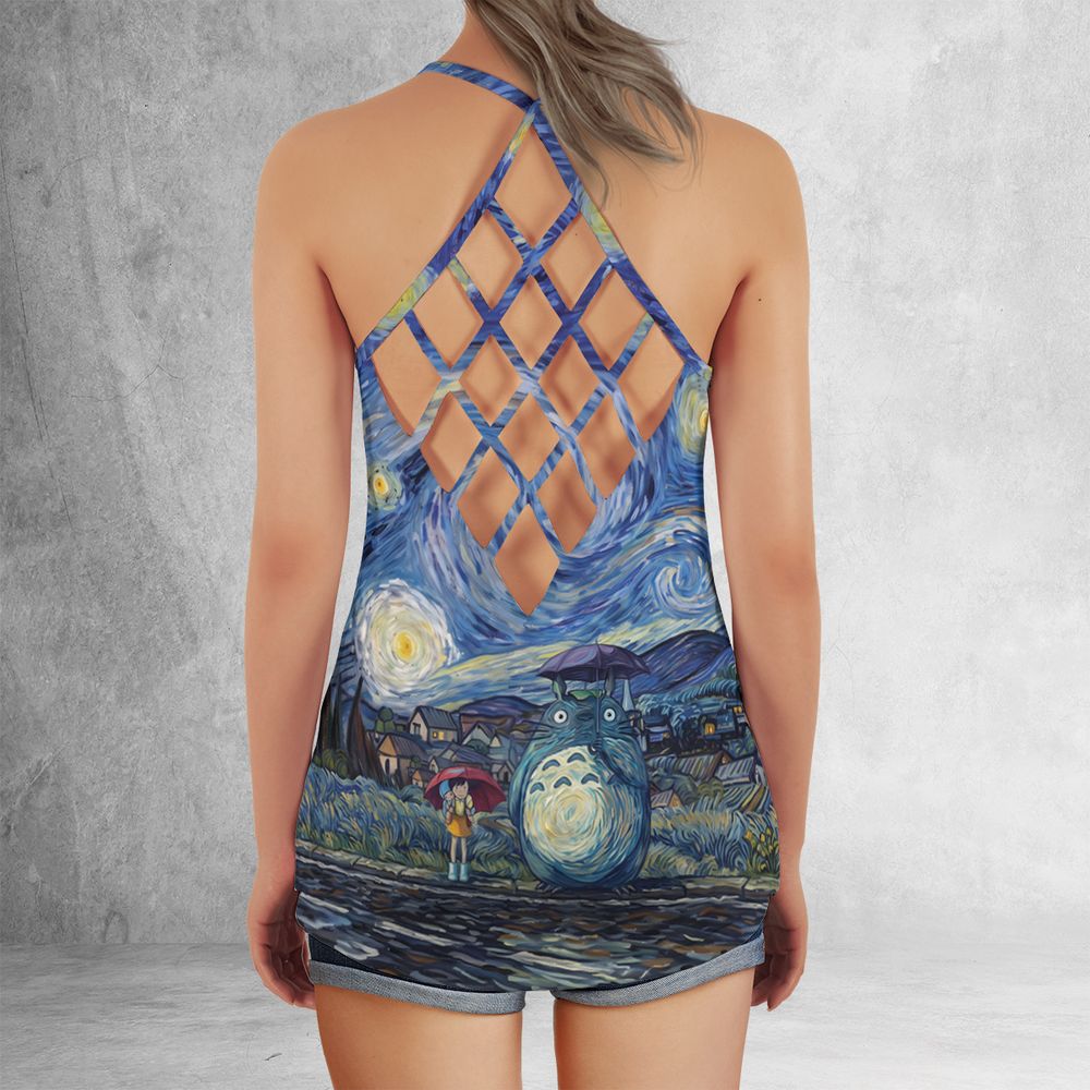 Starry Night with Totoro - - 3