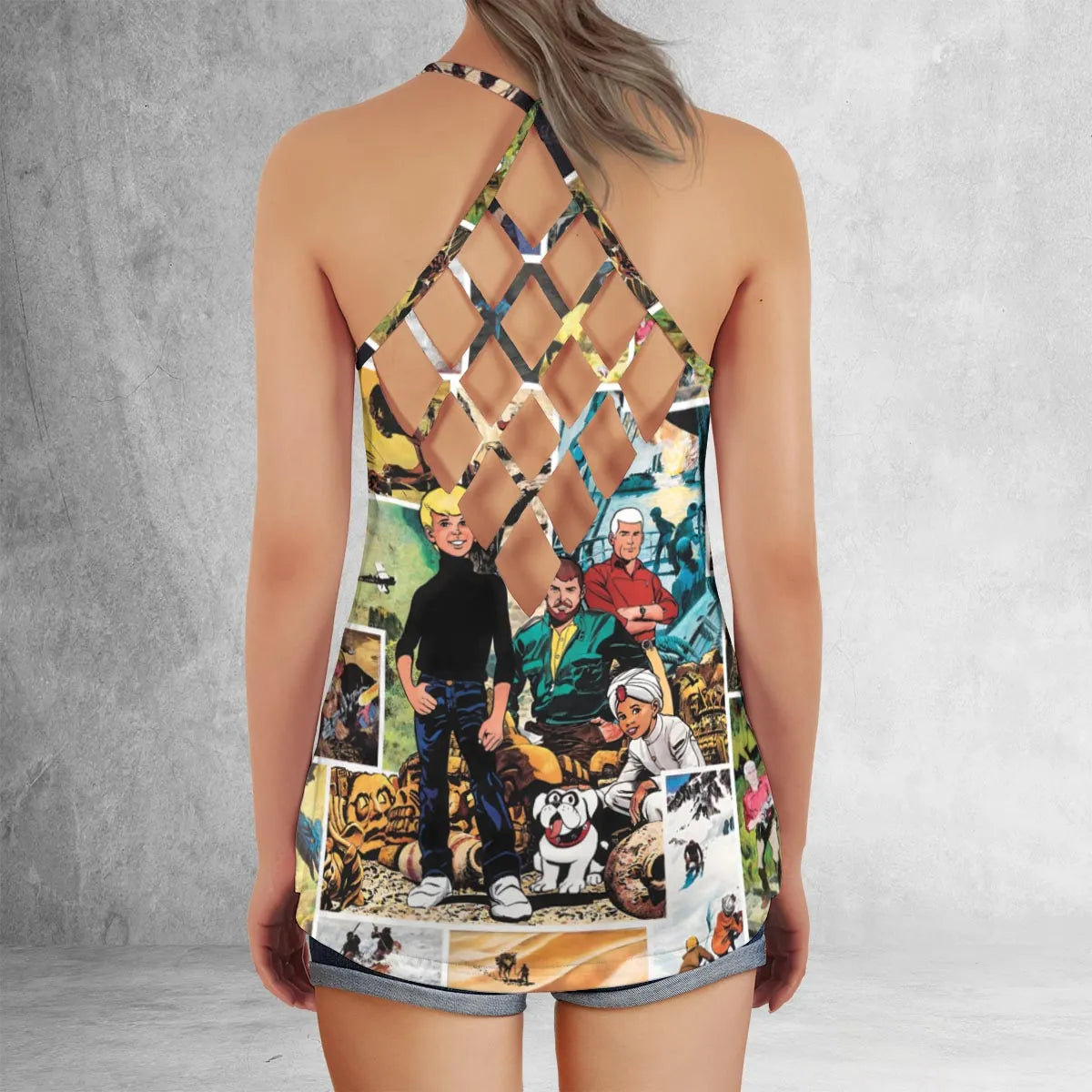 Criss Cross Tank Top - BSXVNSEL