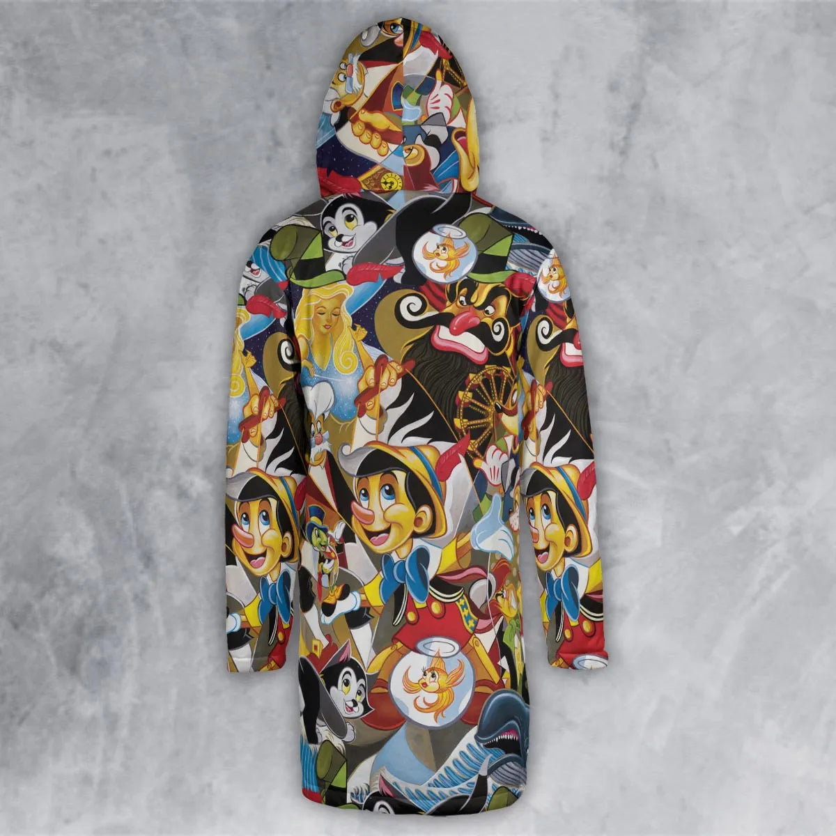 Hooded Cloak Coat - 7KN37XVY