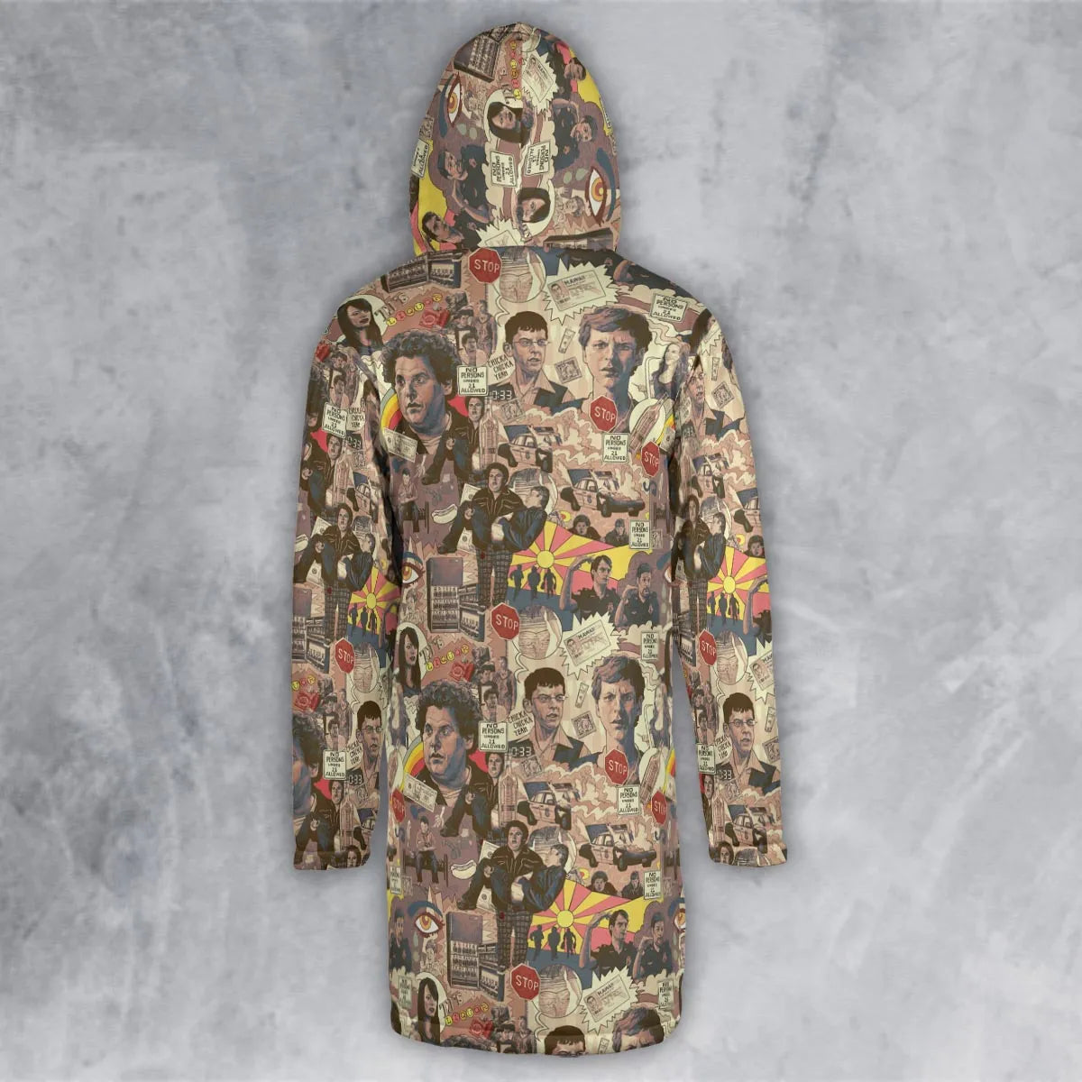 Hooded Cloak Coat - D8PXLTU4