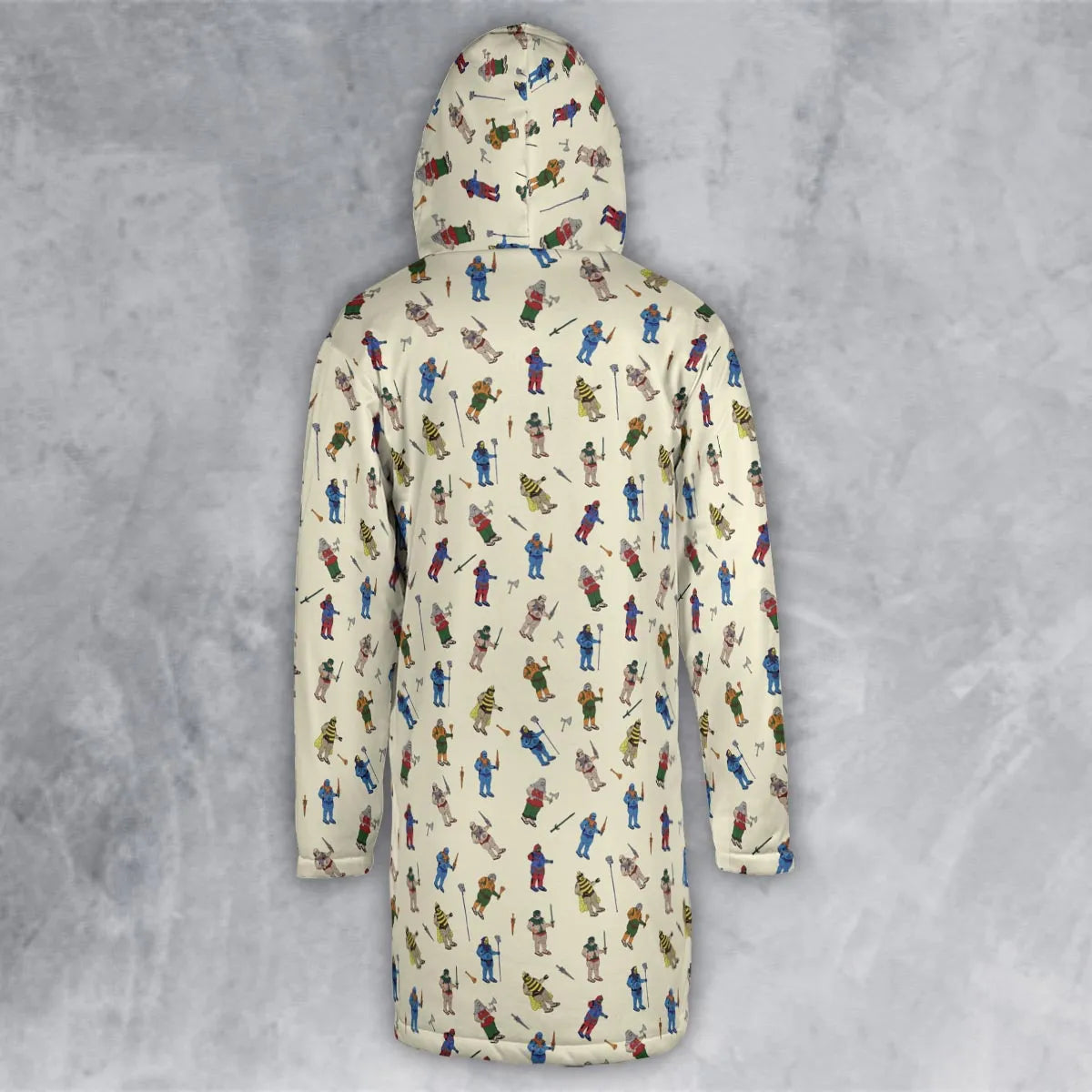 Hooded Cloak Coat - NH1R4J8V