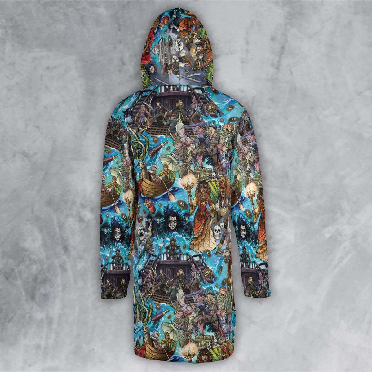 Hooded Cloak Coat - YSSPLBNG