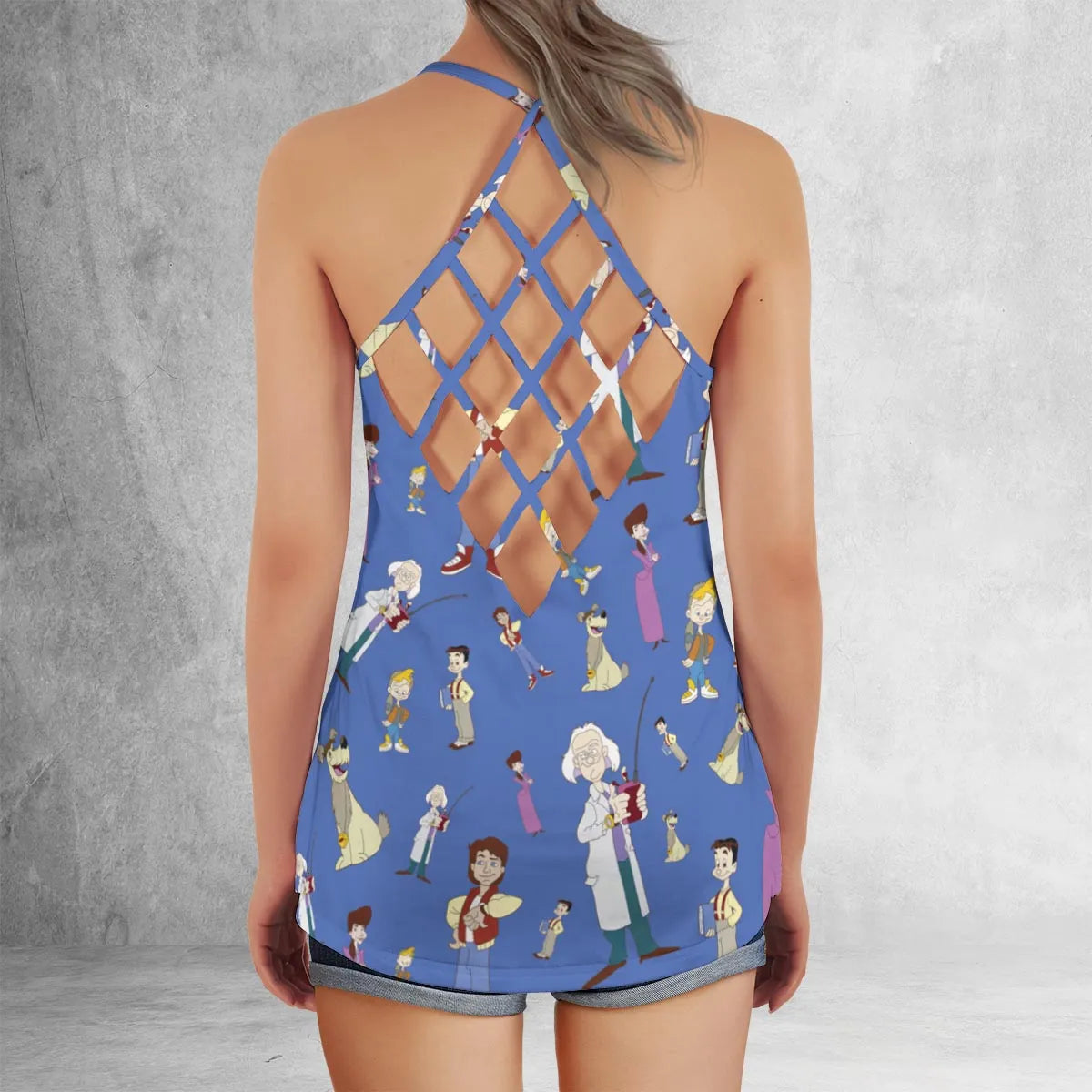 Criss Cross Tank Top - 74JSF4YY