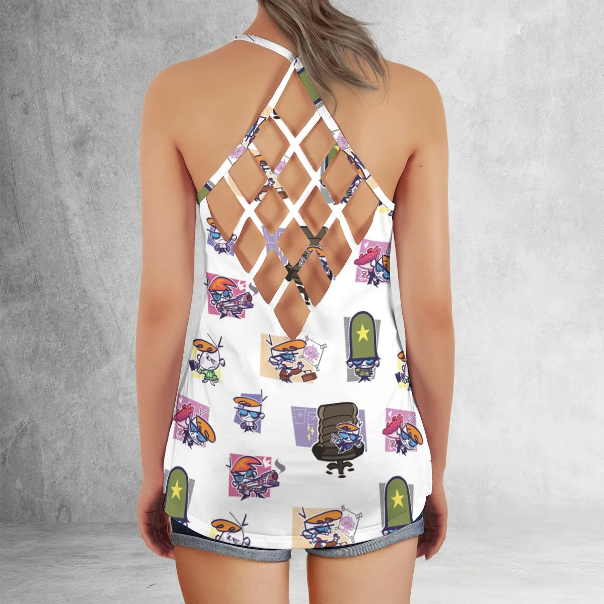 Criss Cross Tank Top - 8RJXUA6Z