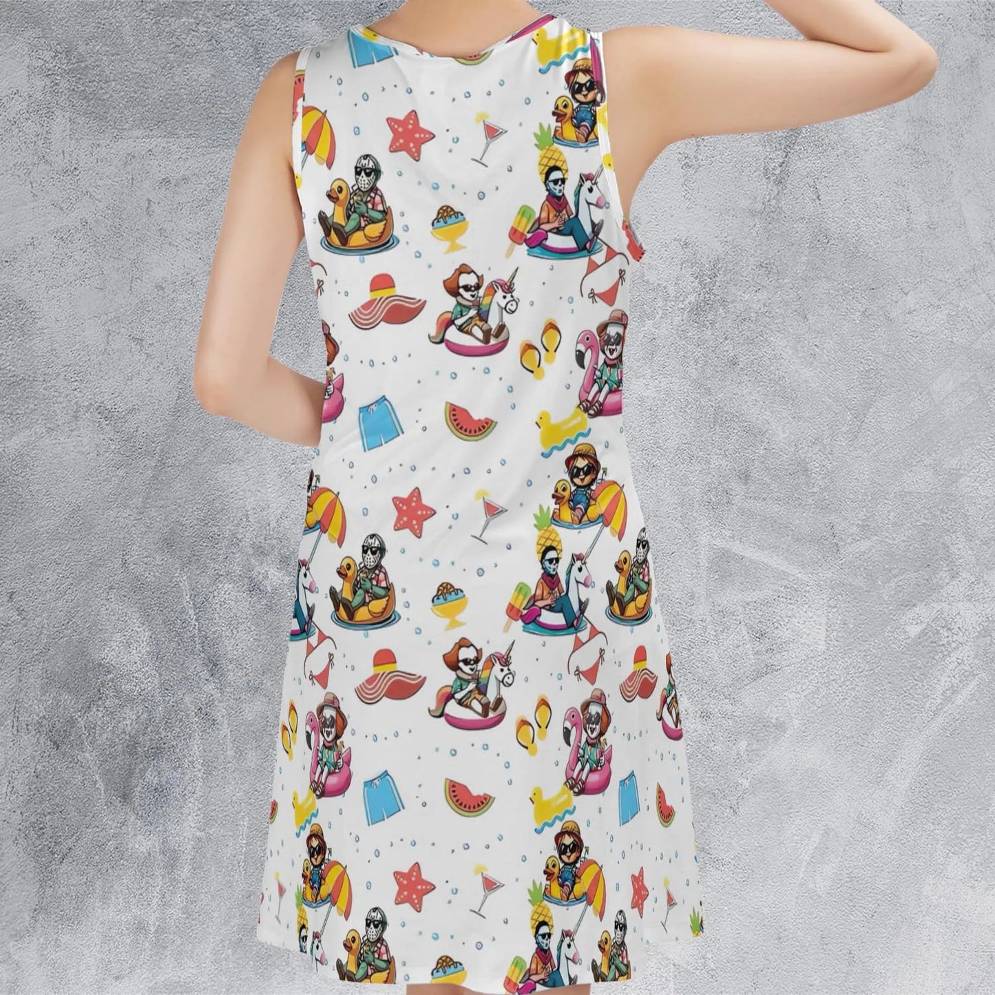 Sleeveless Dress - PMTD5BQQ