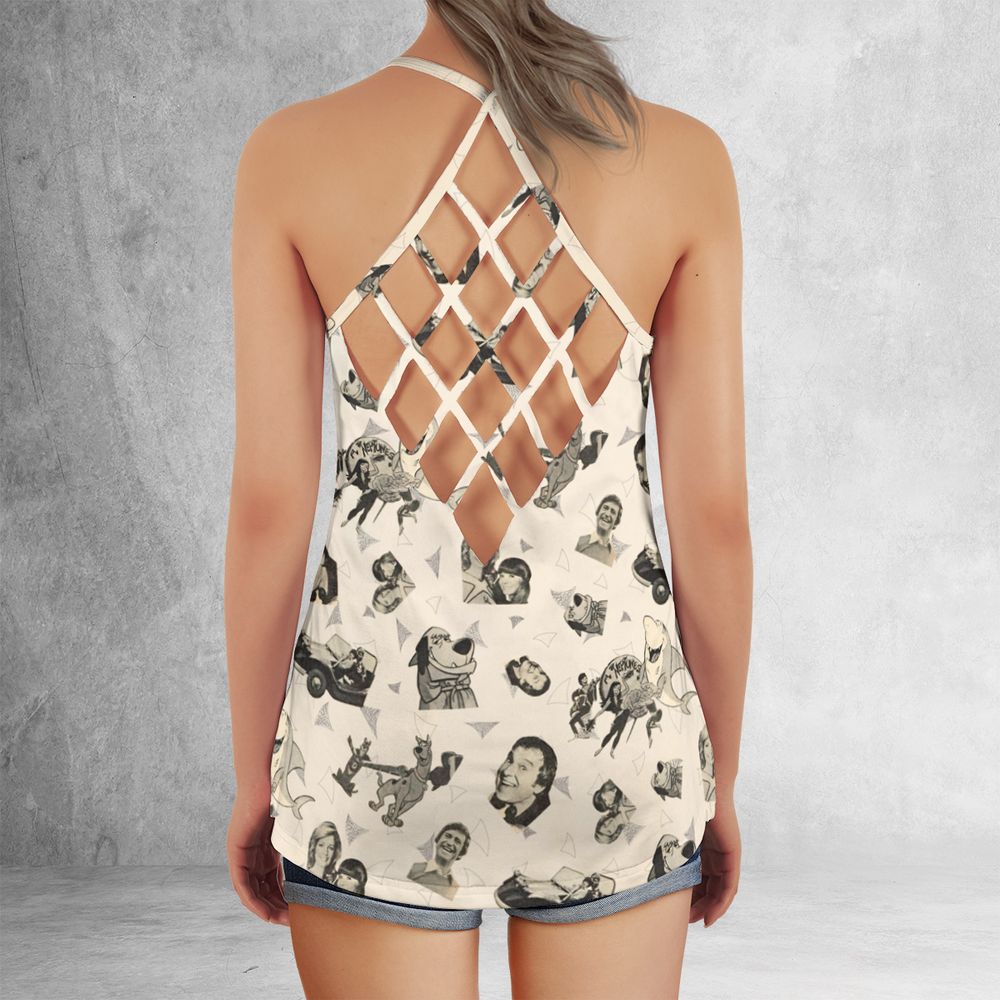 Criss Cross Tank Top - AKQ5PCRN - - 3