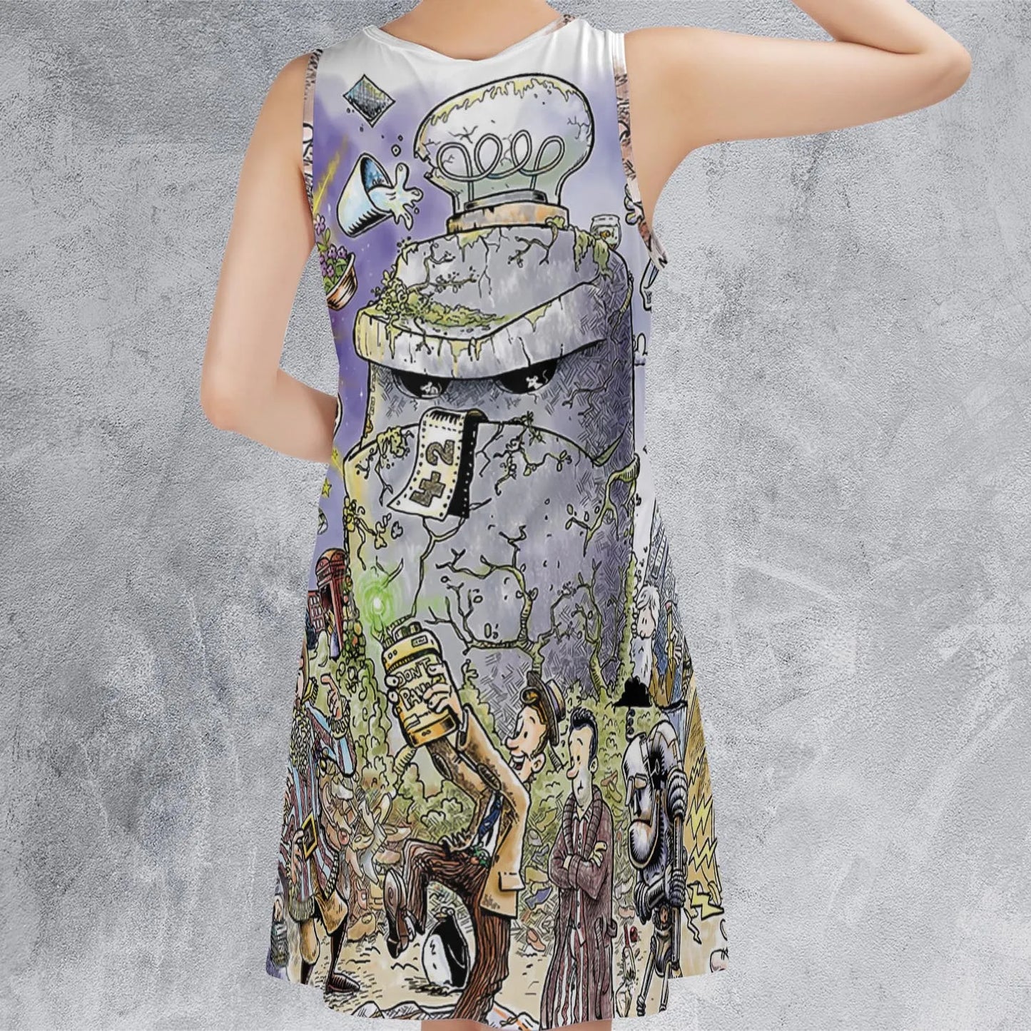 Sleeveless Dress - F5V255C1