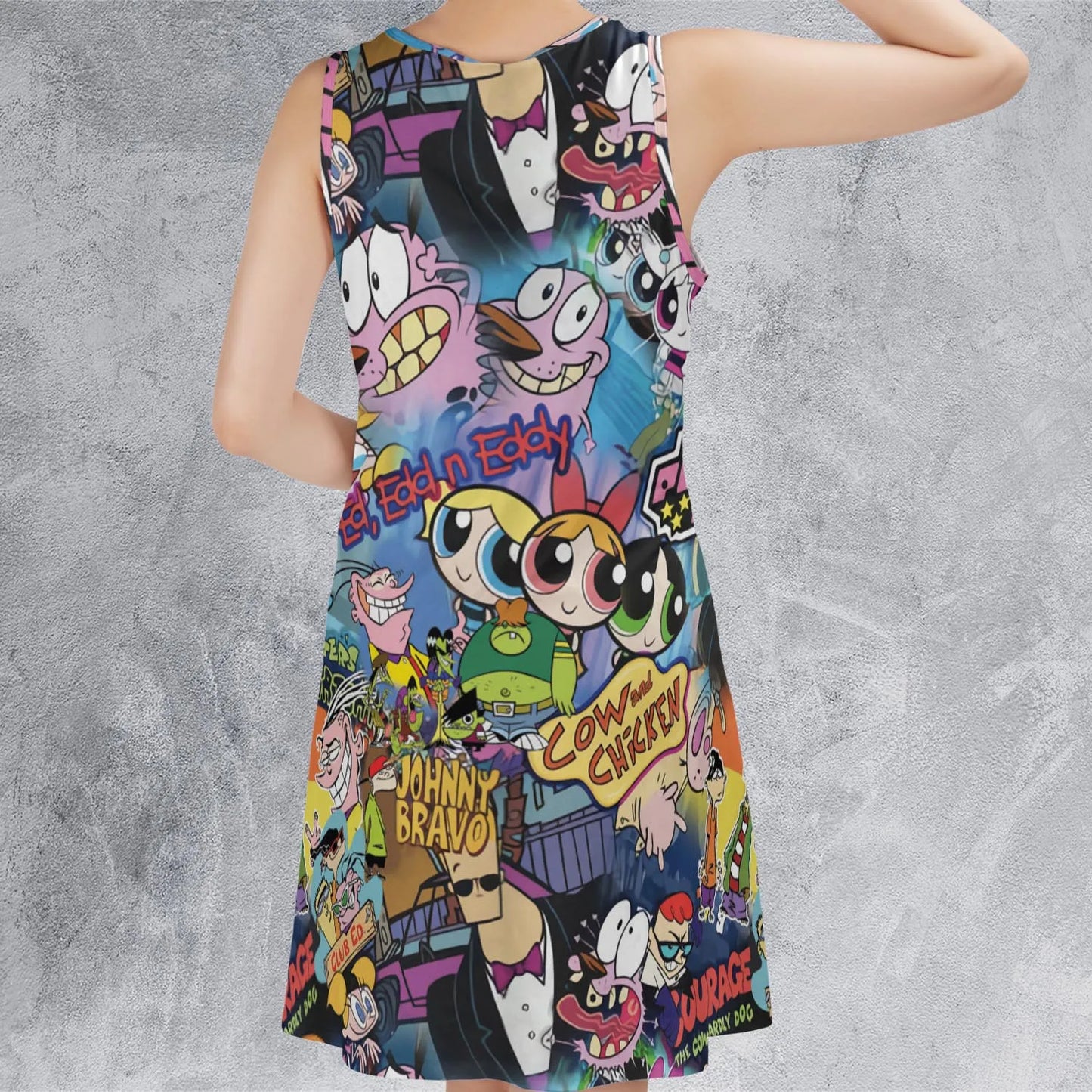 Sleeveless Dress - Q7GTYLRM