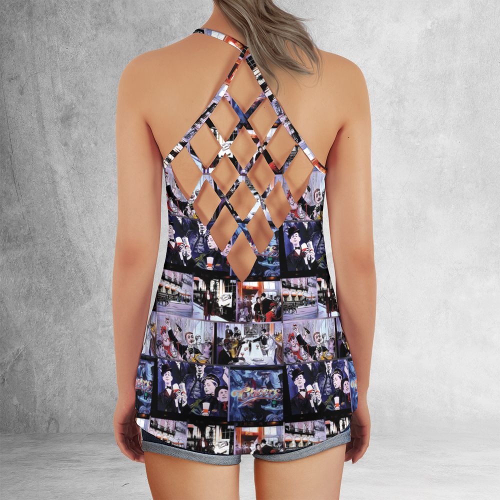 Criss Cross Tank Top - X8816FQ3 - - 3