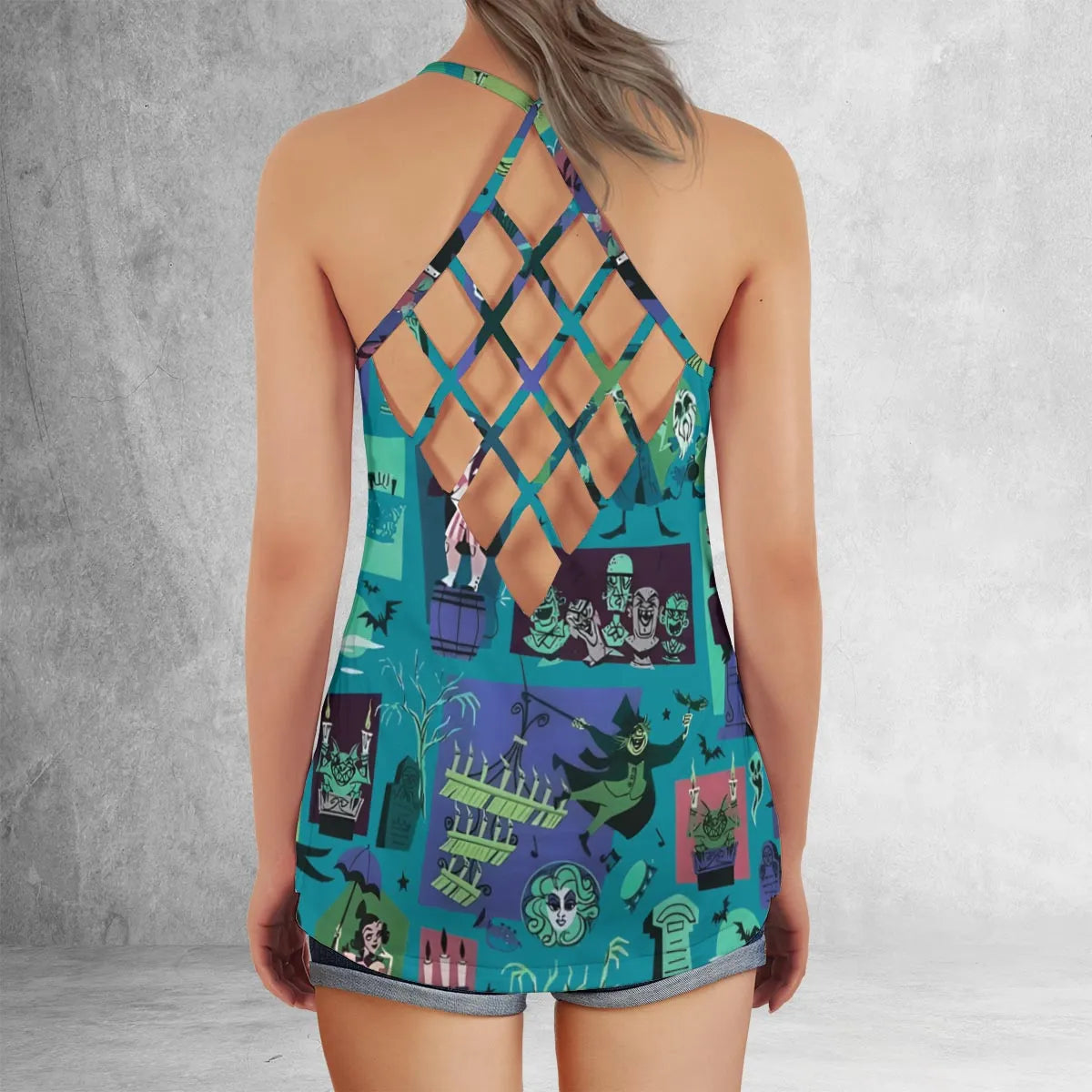 Criss Cross Tank Top - PC54WN6Z