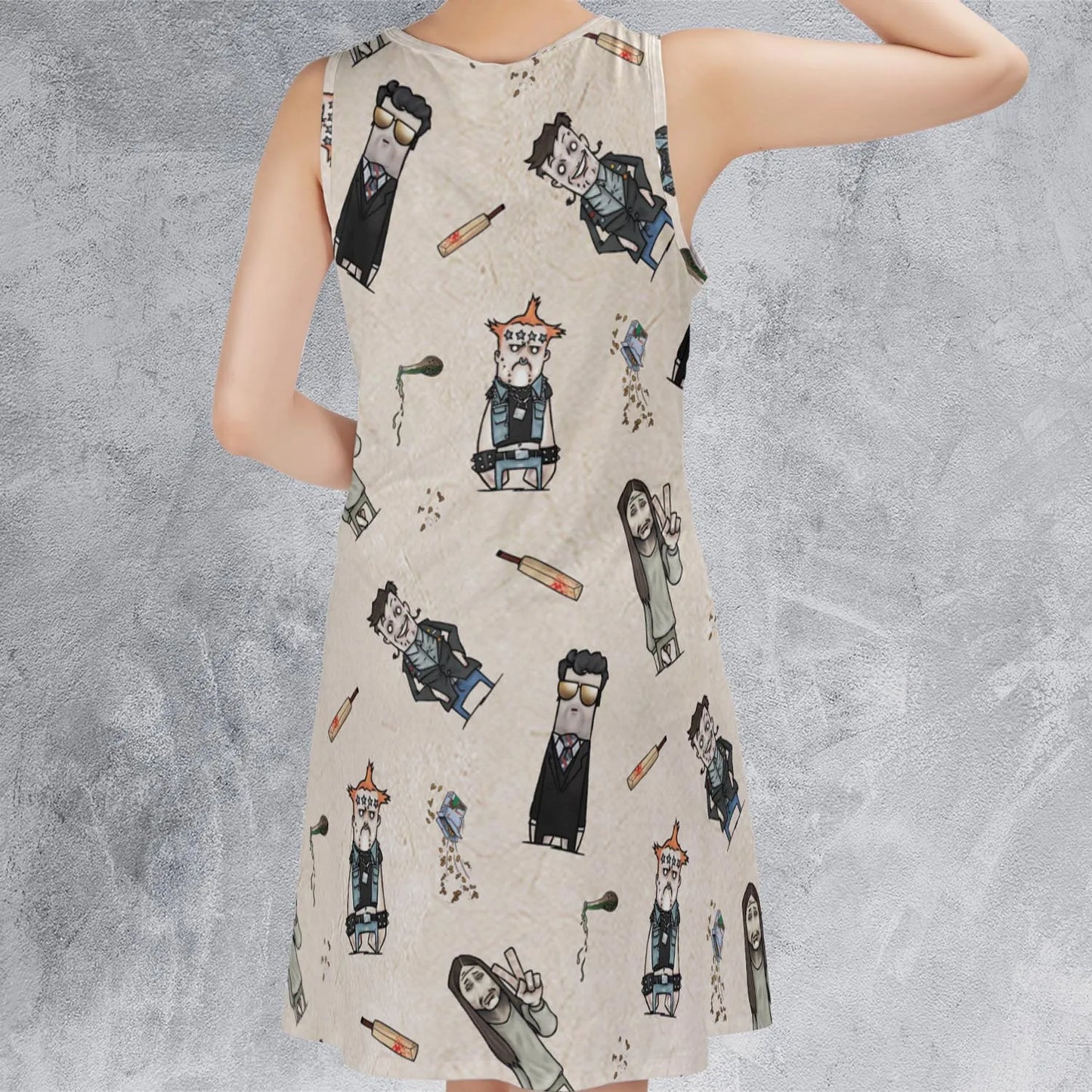 Sleeveless Dress - X3KKG1UE