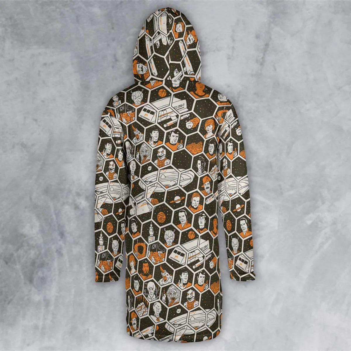 Hooded Cloak Coat - JZK7MZF4