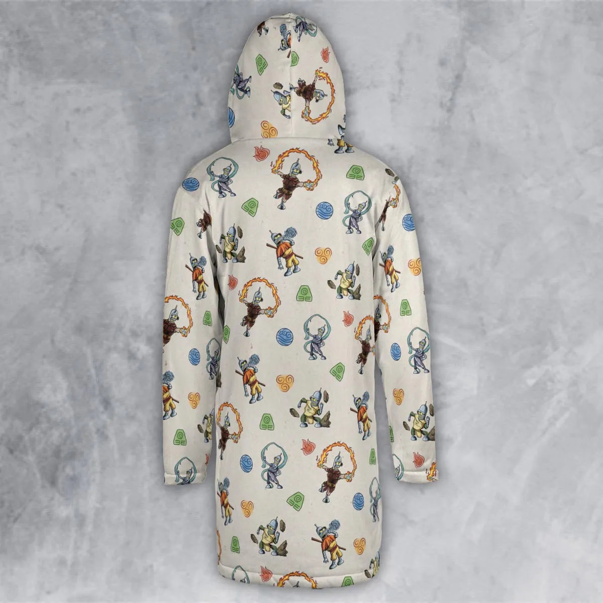 Hooded Cloak Coat - 6U1D5V1T