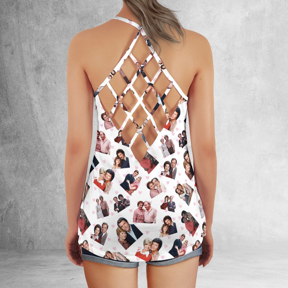 Criss Cross Tank Top - G2L3T5SR - - 3