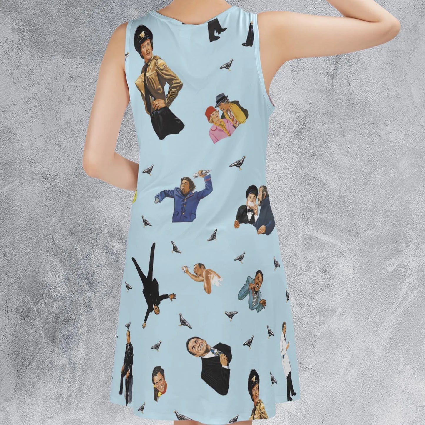 Sleeveless Dress - WSJA43NT