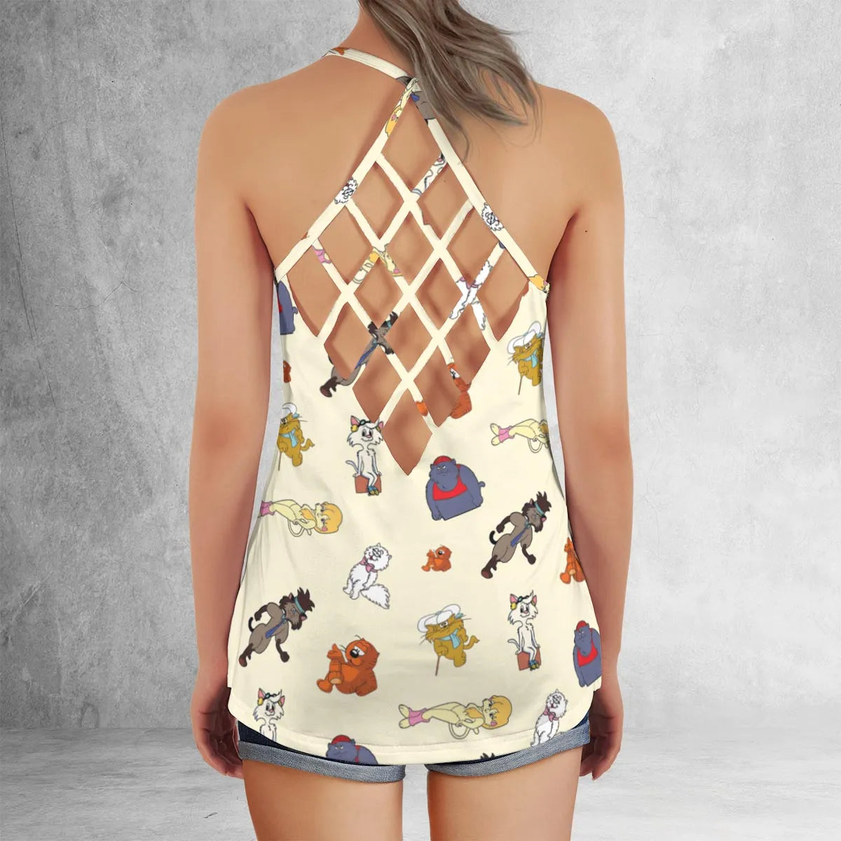 Criss Cross Tank Top - EB119HZQ
