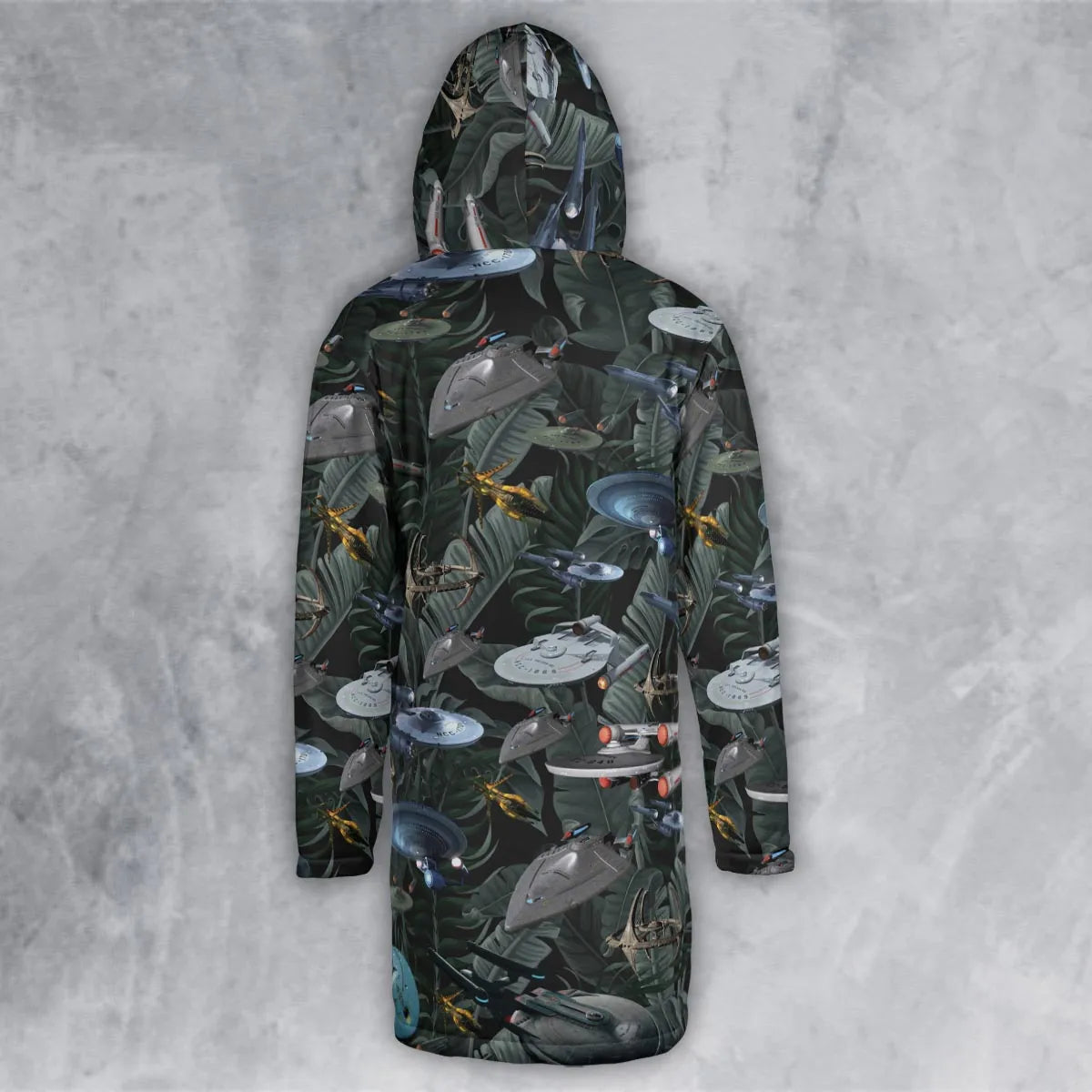 Hooded Cloak Coat - 571C38AK