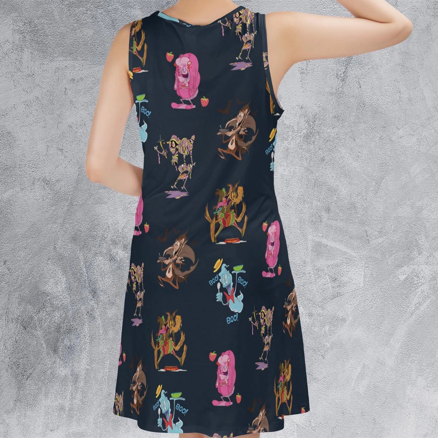 Sleeveless Dress - P12ECMHM